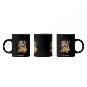 Funny Cat Eating Taco Coffee Mug Mexican Food Lover Gift TS12 Print Your Wear