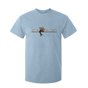 Funny Cinco De Meow T Shirt For Kid Cute Black Cat Eating Taco TS12 Light Blue Print Your Wear