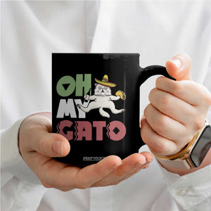 Funny Cinco De Mayo Drunk Cat Coffee Mug Oh My Gato TS12 Print Your Wear