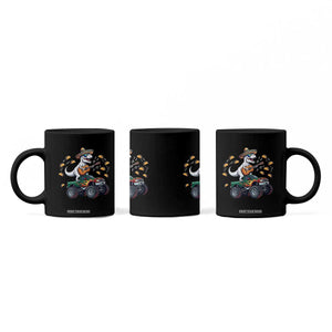 Funny Cinco De Mayo Dinosaur Monster Truck Coffee Mug Taco Lover Gift TS12 Print Your Wear