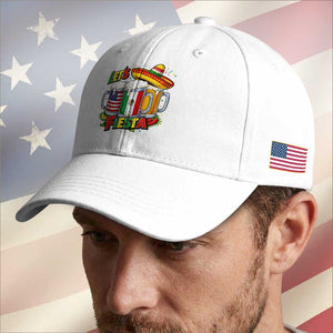 Funny Beer Drinking Cinco De Mayo Party Gift Baseball Cap Lets Fiesta TS12 Print Your Wear