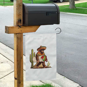 Funny Cinco De Mayo Bigfoot Burrito Lover Gift Garden Flag TS12 Print Your Wear