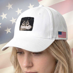 Funny Lesbian Raccoon Engagement Baseball Cap LGBTQ Pride Gift TS12 Print Your Wear