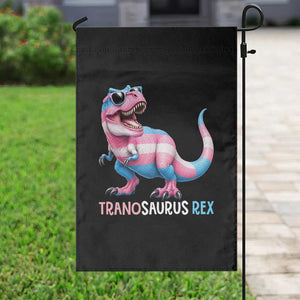 Transaurus Rex Transgender Pride Garden Flag Funny Dinosaur Lover TS12 Print Your Wear