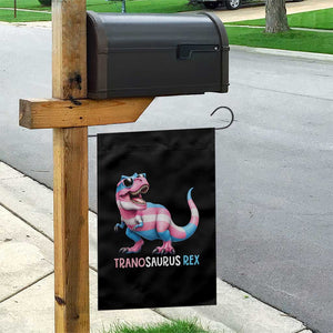 Transaurus Rex Transgender Pride Garden Flag Funny Dinosaur Lover TS12 Print Your Wear