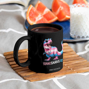 Transaurus Rex Transgender Pride Coffee Mug Funny Dinosaur Lover TS12 Print Your Wear