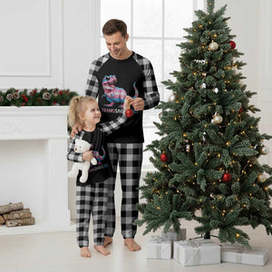 Transaurus Rex Transgender Pride Plaid Pajama Set Funny Dinosaur Lover TS12 White Plaid Print Your Wear