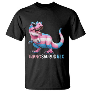 Transaurus Rex Transgender Pride T Shirt Funny Dinosaur Lover TS12 Black Print Your Wear