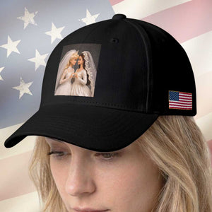 Funny Lesbian Doll Wedding Engagement Baseball Cap LGBTQ Pride Gift TS12 Print Your Wear