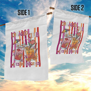 Engaged Club Wives In Progress Garden Flag Lesbian Bachelorette Engagement Gift TS12 Print Your Wear