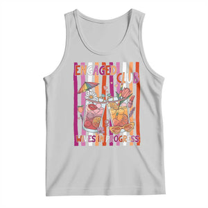 Engaged Club Wives In Progress Tank Top Lesbian Bachelorette Engagement Gift TS12 Ash Print Your Wear