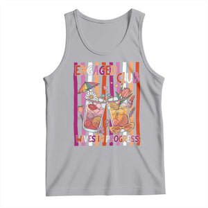 Engaged Club Wives In Progress Tank Top Lesbian Bachelorette Engagement Gift TS12 Athletic Heather Print Your Wear