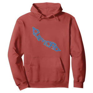 Curacao Flag Map Pride Hoodie Proud Curacaoan Heritage Gift TS12 Red Print Your Wear