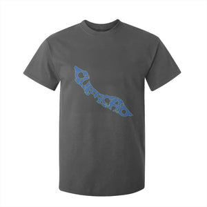 Curacao Flag Map Pride T Shirt For Kid Proud Curacaoan Heritage Gift TS12 Dark Heather Print Your Wear