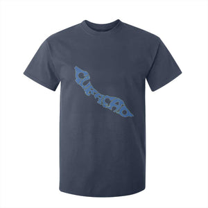 Curacao Flag Map Pride T Shirt For Kid Proud Curacaoan Heritage Gift TS12 Navy Print Your Wear