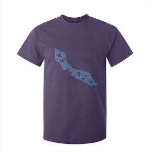 Curacao Flag Map Pride T Shirt For Kid Proud Curacaoan Heritage Gift TS12 Purple Print Your Wear