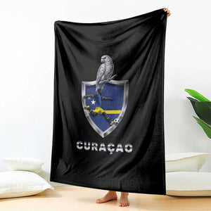 Supporting Curacao Soccer 2026 Throw Blanket Caribbean Team Pride Gift TS12 Print Your Wear