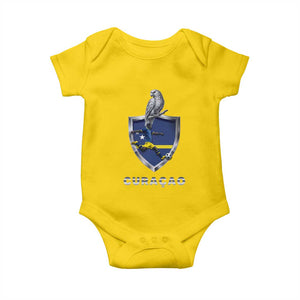 Supporting Curacao Soccer 2026 Baby Onesie Caribbean Team Pride Gift TS12 Daisy Print Your Wear