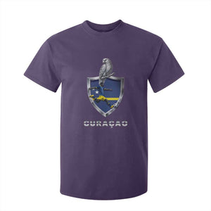 Supporting Curacao Soccer 2026 T Shirt For Kid Caribbean Team Pride Gift TS12 Purple Print Your Wear