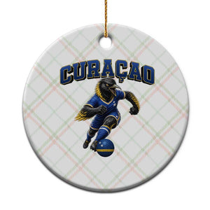 Funny Curacao Bird Soccer Lover Ceramic Ornament Caribbean Island Gift TS12 1pc Christmas Plaid Print Your Wear