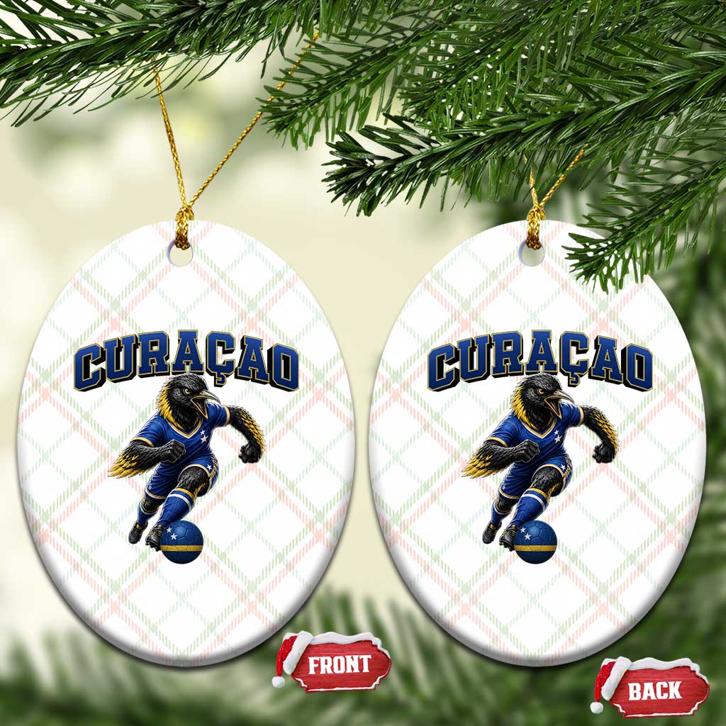 Funny Curacao Bird Soccer Lover Ceramic Ornament Caribbean Island Gift TS12 Print Your Wear