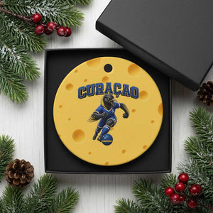 Funny Curacao Bird Soccer Lover Ceramic Ornament Caribbean Island Gift TS12 1pc Yellow Cheese Print Your Wear