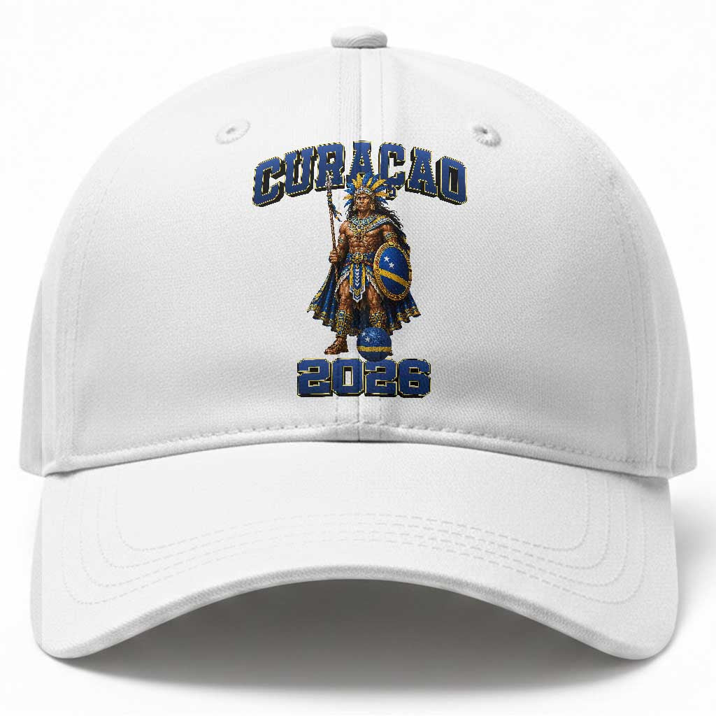 Curacao Warrior Football Fan Baseball Cap Proud Island Game Day Gift TS12 Print Your Wear