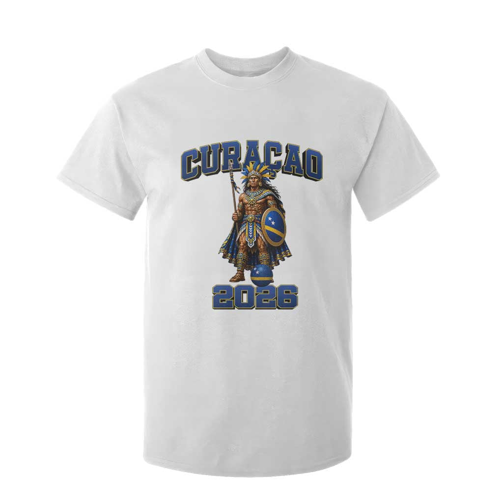 Curacao Warrior Football Fan T Shirt For Kid Proud Island Game Day Gift TS12 White Print Your Wear