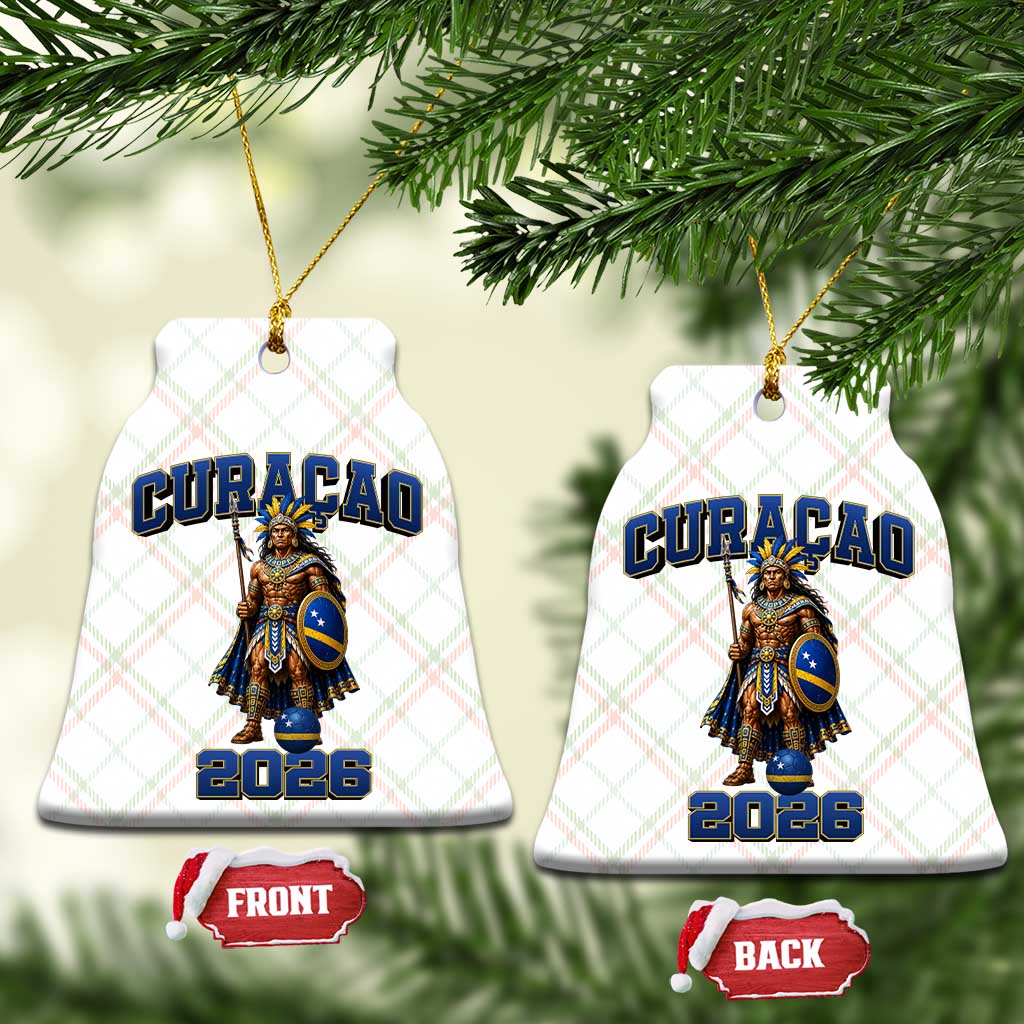 Curacao Warrior Football Fan Ceramic Ornament Proud Island Game Day Gift TS12 Print Your Wear