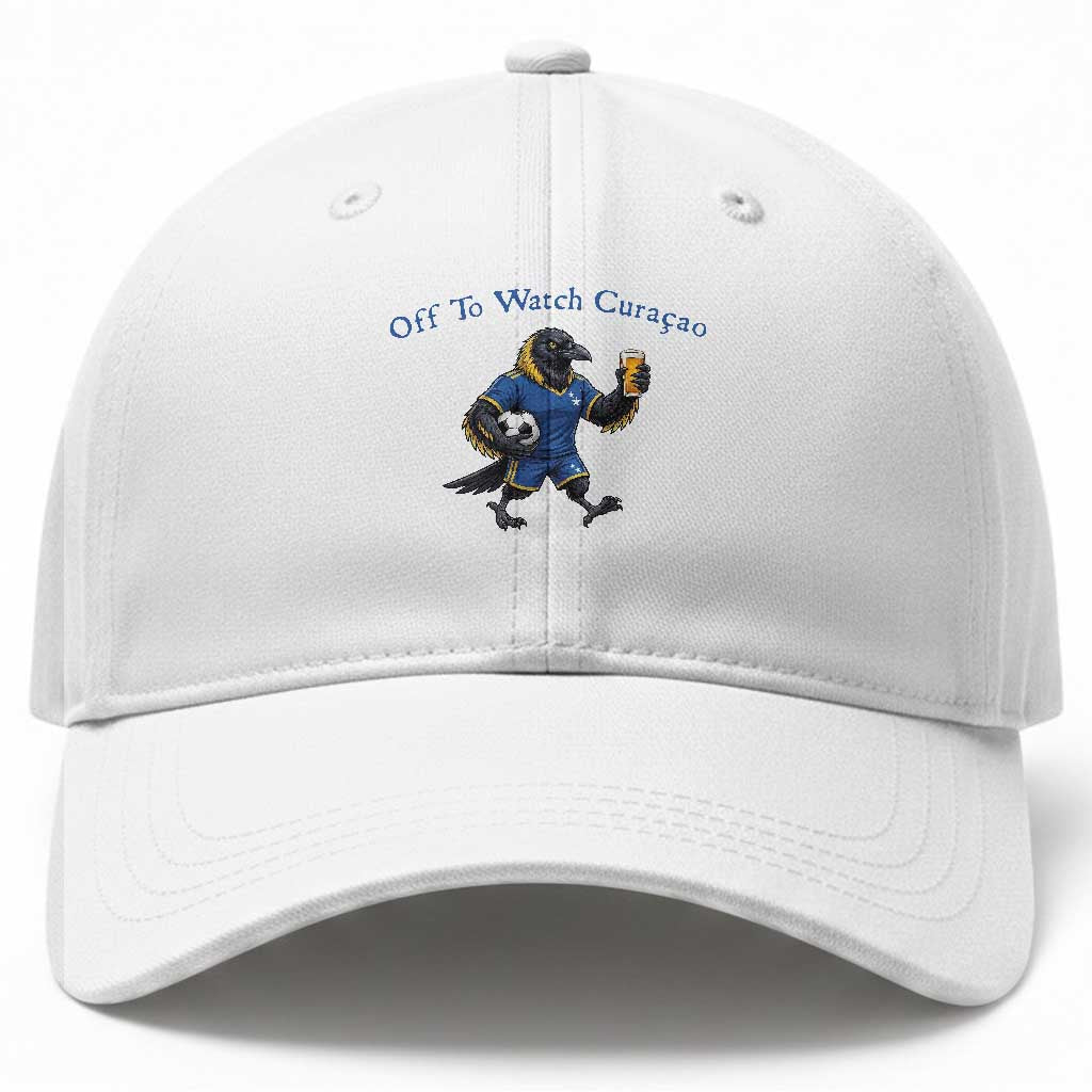 Funny Curacao Bird Soccer Fan Gift Baseball Cap Off To Watch Curaçao TS12 Print Your Wear