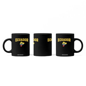 Proud Ecuadorian Map Coffee Mug Ecuador Roots Heritage Pride TS12 Print Your Wear