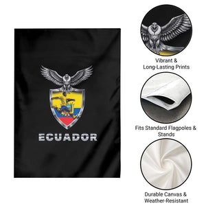 Ecuador Soccer Lover Garden Flag Proud Ecuadorian Game Day Gift TS12 Print Your Wear