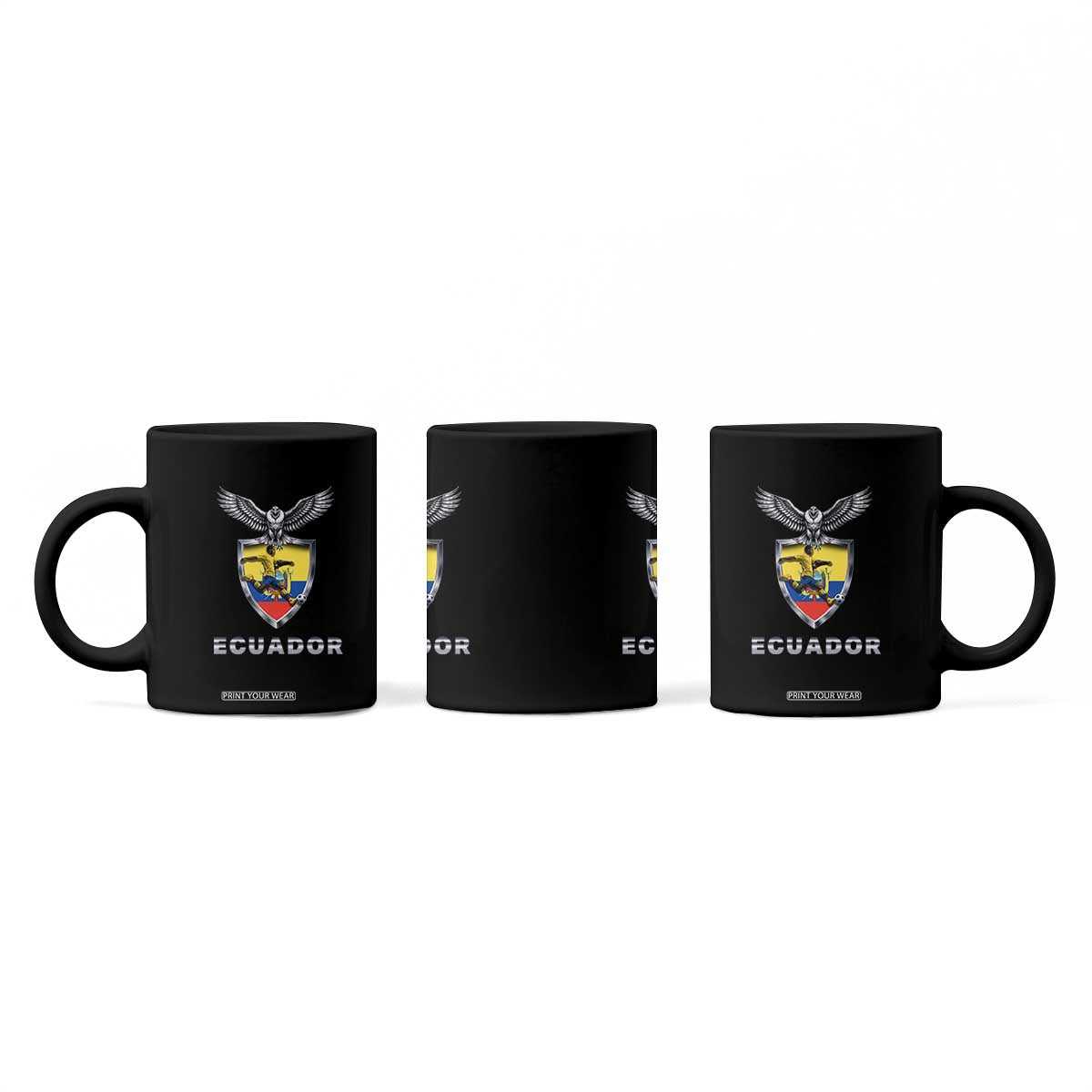Ecuador Soccer Lover Coffee Mug Proud Ecuadorian Game Day Gift TS12 Print Your Wear