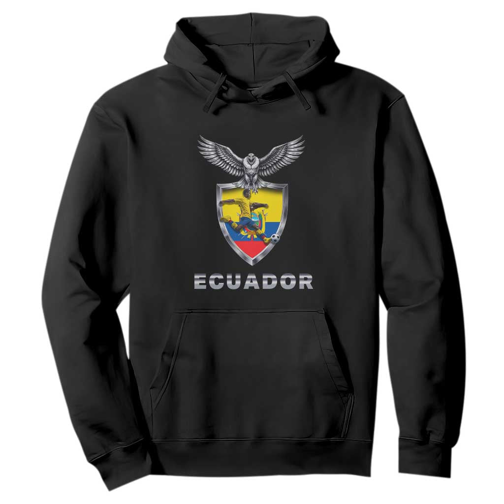 Ecuador Soccer Lover Hoodie Proud Ecuadorian Game Day Gift TS12 Black Print Your Wear