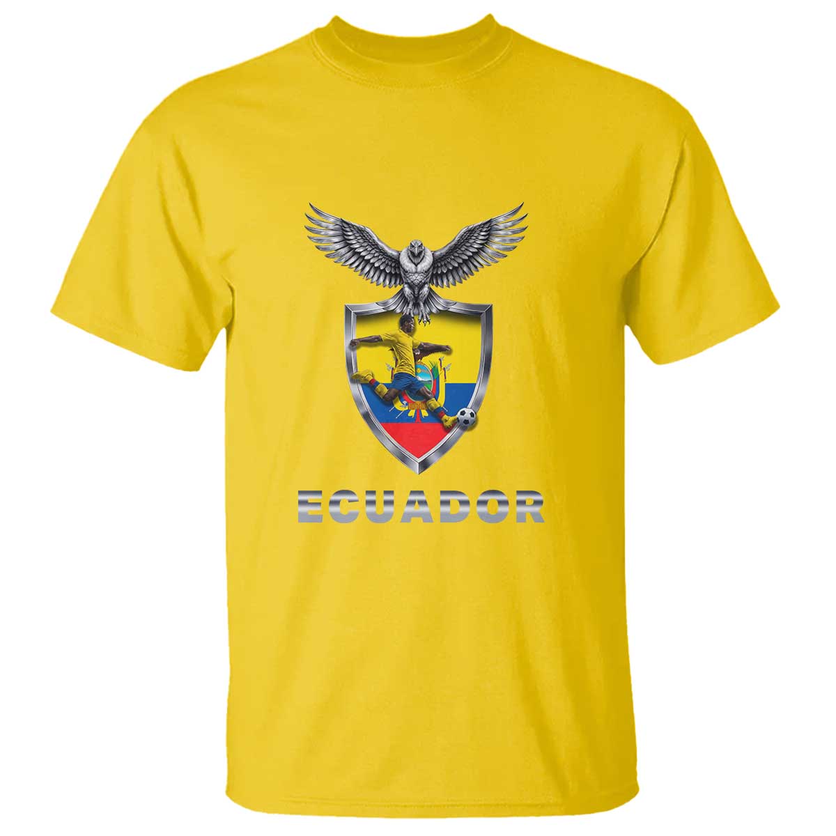 Ecuador Soccer Lover T Shirt Proud Ecuadorian Game Day Gift TS12 Daisy Print Your Wear