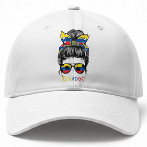 Ecuador Soccer Baseball Cap Chica Ecuatoriana Pride Game Day Gift TS12 Print Your Wear