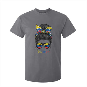 Ecuador Soccer T Shirt For Kid Chica Ecuatoriana Pride Game Day Gift TS12 Charcoal Print Your Wear