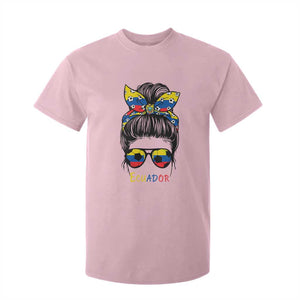 Ecuador Soccer T Shirt For Kid Chica Ecuatoriana Pride Game Day Gift TS12 Light Pink Print Your Wear