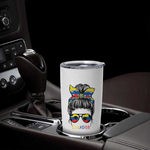 Ecuador Soccer Tumbler Cup Chica Ecuatoriana Pride Game Day Gift TS12 Print Your Wear
