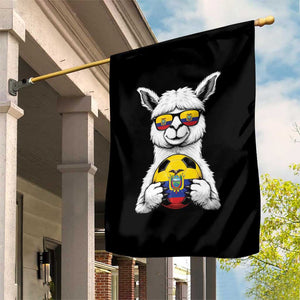 Funny Ecuador Alpaca Soccer Lover Garden Flag South American Pride Gift TS12 Print Your Wear