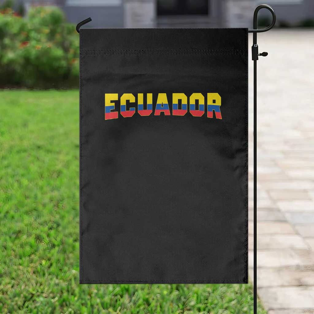 Vintage Ecuador Roots Garden Flag Latin Heritage Pride Gift TS12 Print Your Wear