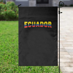 Vintage Ecuador Roots Garden Flag Latin Heritage Pride Gift TS12 Print Your Wear