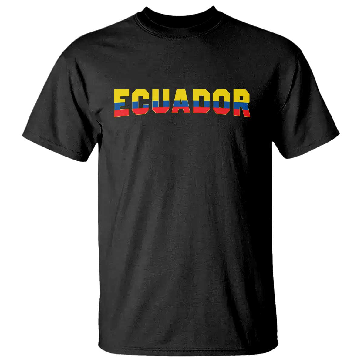 Vintage Ecuador Roots T Shirt Latin Heritage Pride Gift TS12 Black Print Your Wear