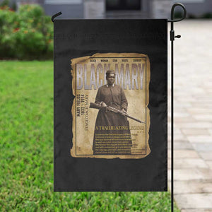 Vintage Newspaper Stagecoach Mary Fields Mail Carrier Garden Flag Black History Legend Gift