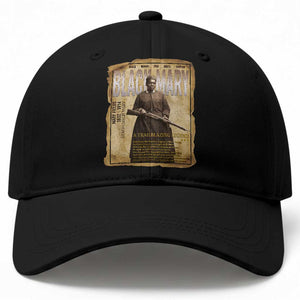 Vintage Newspaper Stagecoach Mary Fields Mail Carrier Baseball Cap Black History Legend Gift