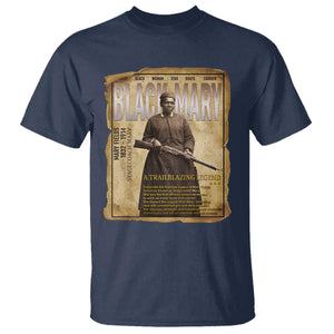 Vintage Newspaper Stagecoach Mary Fields Mail Carrier T Shirt Black History Legend Gift