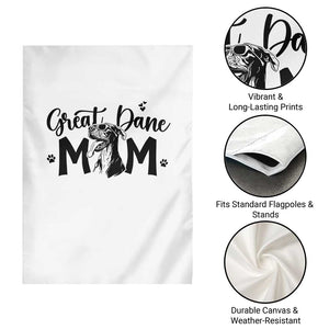 Great Dane Mom Garden Flag Proud Dog Mama Cute Canine Lover Gift