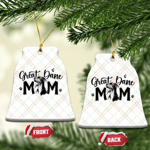 Great Dane Mom Ceramic Ornament Proud Dog Mama Cute Canine Lover Gift