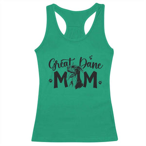Great Dane Mom Racerback Tank Top Proud Dog Mama Cute Canine Lover Gift