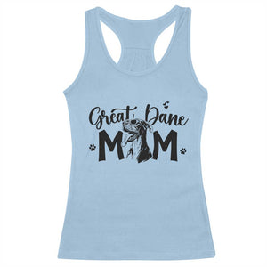 Great Dane Mom Racerback Tank Top Proud Dog Mama Cute Canine Lover Gift